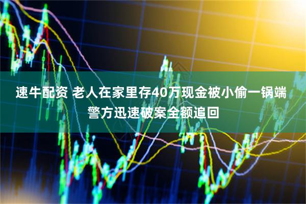 速牛配资 老人在家里存40万现金被小偷一锅端 警方迅速破案全额追回