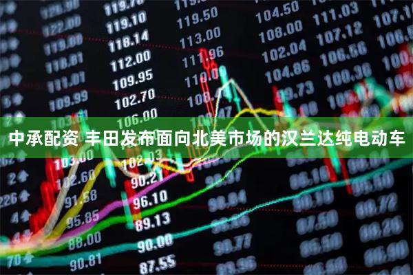 中承配资 丰田发布面向北美市场的汉兰达纯电动车
